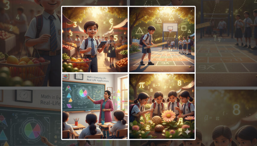 Math in Everyday Life – Real-Life Applications -V. Kuppan Mentor, ZER